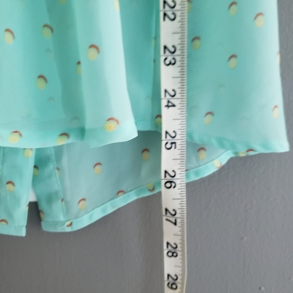 MINE Sheer sleeveless top S - Picture 5 of 7